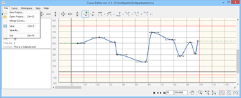 Curve Editor screenshot 2