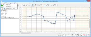 Curve Editor screenshot 3