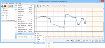 Curve Editor screenshot 5