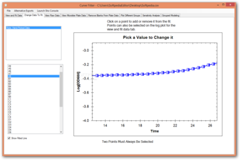 Curve Fitter screenshot 2