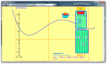 Curve Fitting screenshot