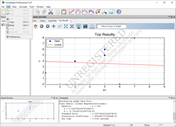 CurveExpert Professional screenshot 4