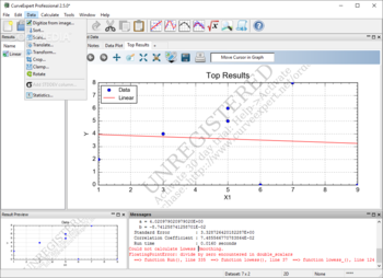 CurveExpert Professional screenshot 8