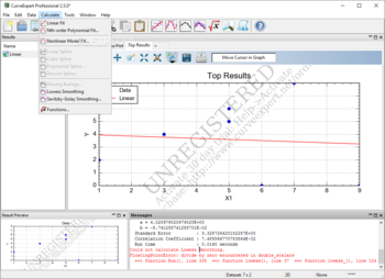 CurveExpert Professional screenshot 9