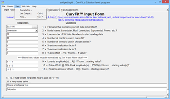 CurvFit screenshot 3