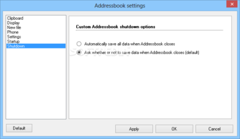 Custom Addressbook screenshot 10