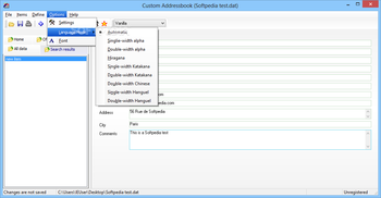 Custom Addressbook screenshot 5