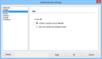 Custom Addressbook screenshot 8