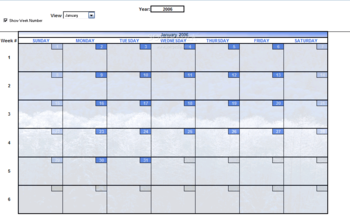 Custom Calendar Creator screenshot 2