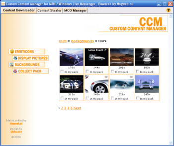 Custom Content Manager screenshot 2