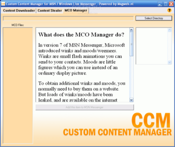 Custom Content Manager screenshot 3
