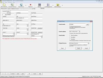 Customer Database Pro screenshot 3