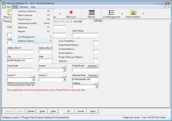 Customer Database Pro screenshot 6