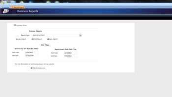 Customer Database screenshot
