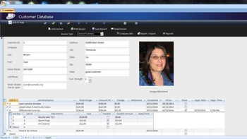 Customer Database screenshot 5