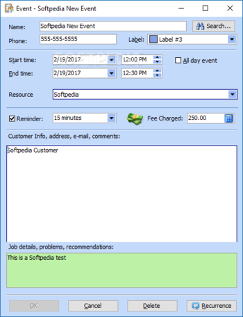 Customer Manager for Workgroup screenshot 4