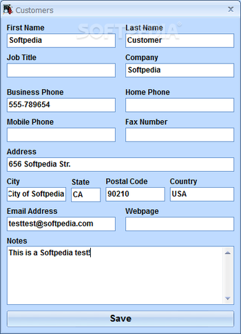 Customer Service Database Software screenshot 3
