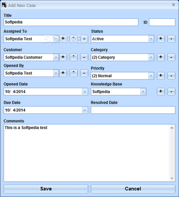 Customer Service Database Software screenshot 4