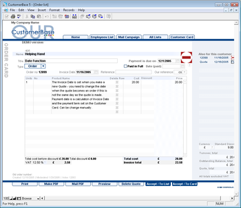 CustomerBase screenshot 5