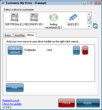 Customize My Drive screenshot 3