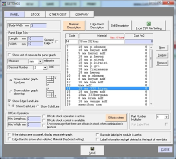 Cut-XY 2D and 1D Cutting Optimization screenshot 4