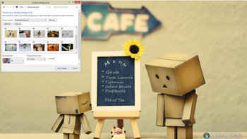 Cute Danbo Windows 7 Theme screenshot