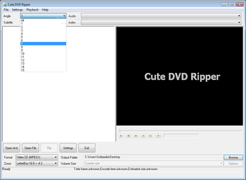 Cute DVD Ripper screenshot