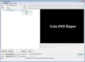 Cute DVD Ripper screenshot 3