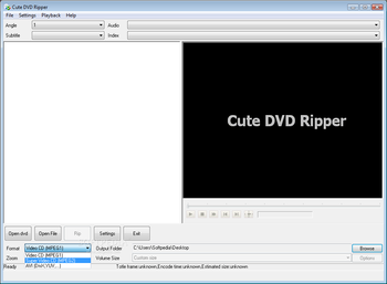 Cute DVD Ripper screenshot 5