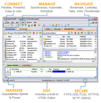 Cute FTP Professional screenshot