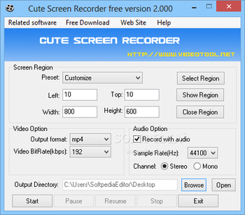 Cute Screen Recorder screenshot