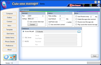 Cute SMS Manager screenshot 3