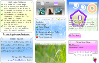 Cute Sticky Notes for win8 10+ screenshot