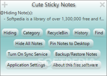 Cute Sticky Notes screenshot 2
