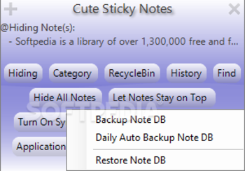 Cute Sticky Notes screenshot 4