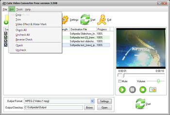 Cute Video Converter Free screenshot 4