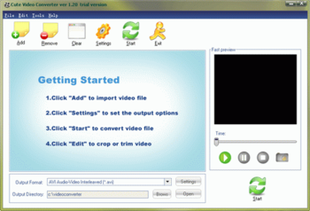 Cute Video Converter screenshot
