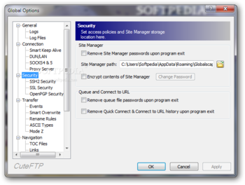 CuteFTP screenshot 10