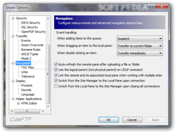 CuteFTP screenshot 12