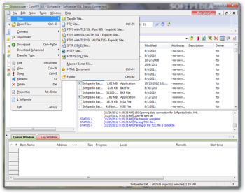 CuteFTP screenshot 2