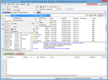 CuteFTP Professional screenshot 4