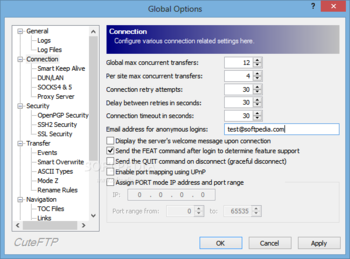 CuteFTP Professional screenshot 9