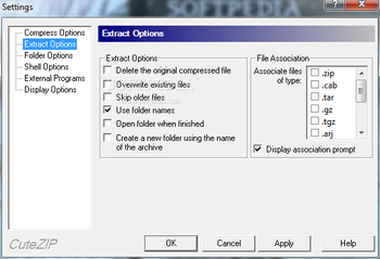 CuteZIP screenshot 8