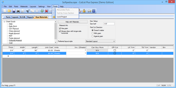 CutList Plus Express (formerly CutList Plus) screenshot 7
