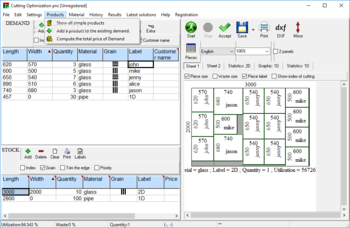 Cutting Optimization Pro screenshot 4