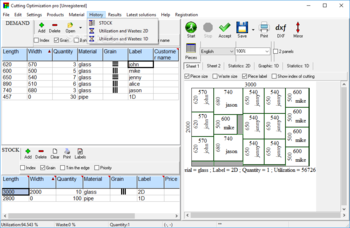 Cutting Optimization Pro screenshot 6