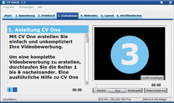 CVOne screenshot