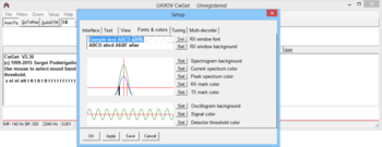 CwGet morse decoder screenshot 8