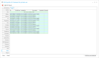 CWSysinfo screenshot 20