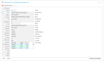 CWSysinfo screenshot 3